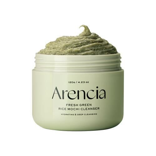 Многофункциональное средство 3в1 для глубокого очищения кожи Arencia Fresh Green Rice Mochi Cleanser 